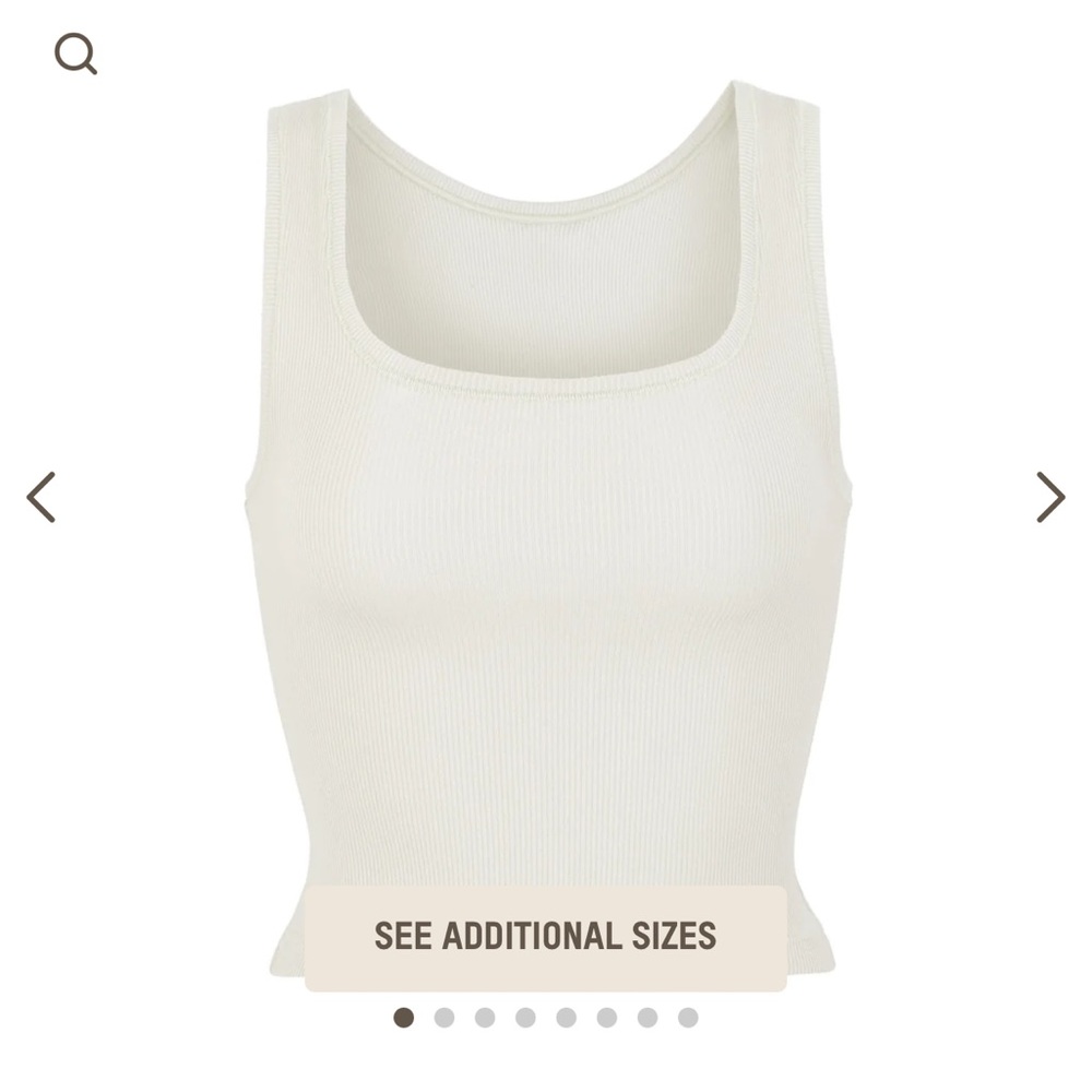 SKIMS Cotton Rib Tank